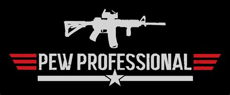 Pew Professional Pew Pew Gun Rights T Shirt Design Vector 21294895