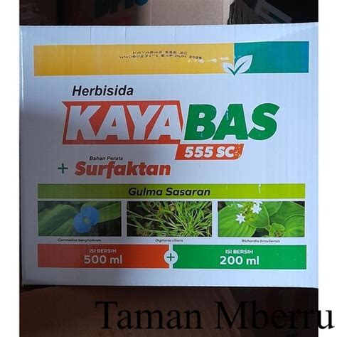 Jual Kayabas Sc Ml Herbisida Pembasmi Rumput Selektif Tanaman