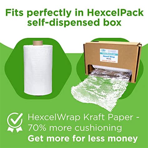 IDL Packaging HexcelWrap Papel Kraft Acolchado De 15 25 X 300 P