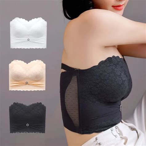 Women Sexy Strapless Bra Invisible Push Up Bras Underwear Seamless