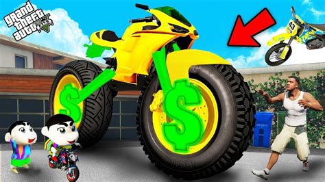 Franklin Shinchan Buy Mini RC Bike GTA 5 Funny Gameplay Video Tamil