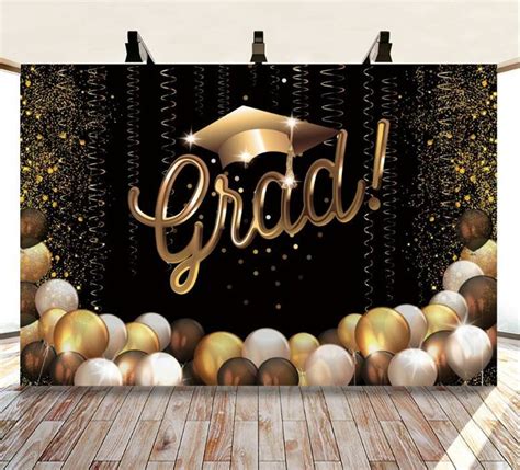 Congrats Grad Photography Backdrop Graduation Party Backdrop Etsy