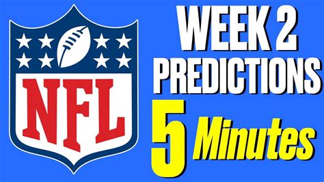 Nfl Week 2 Predictions For Every Game With Scores 2024 Youtube