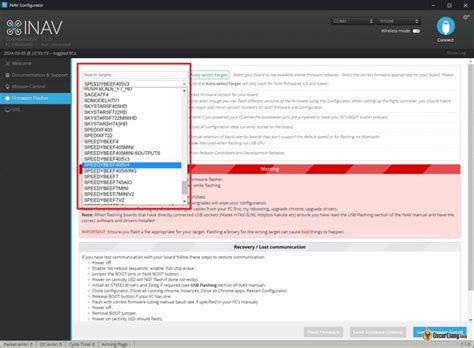 Find Out How To Setup INav On An FPV Drone Changing From Betaflight