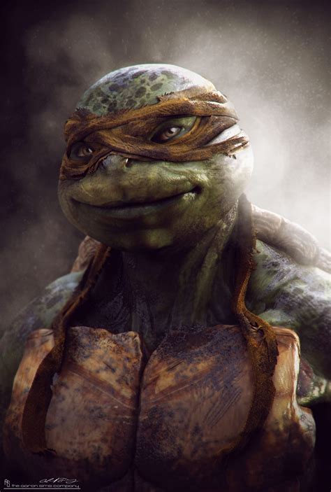 Teenage Mutant Ninja Turtles Michelangelo Cartoon