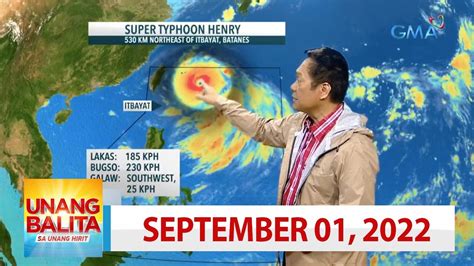 Unang Balita Sa Unang Hirit SEPTEMBER 1 2022 HD YouTube