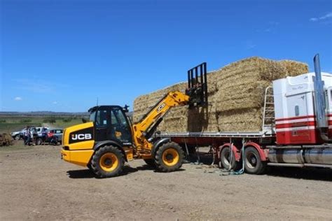 JCB TM320S Agri Telehandler Hunter JCB Excavators Backhoes