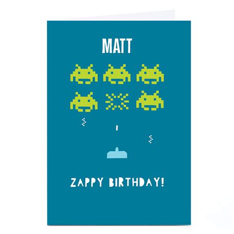 Buy Personalised Whale And Bird Birthday Card Zappy Birthday For Gbp 2