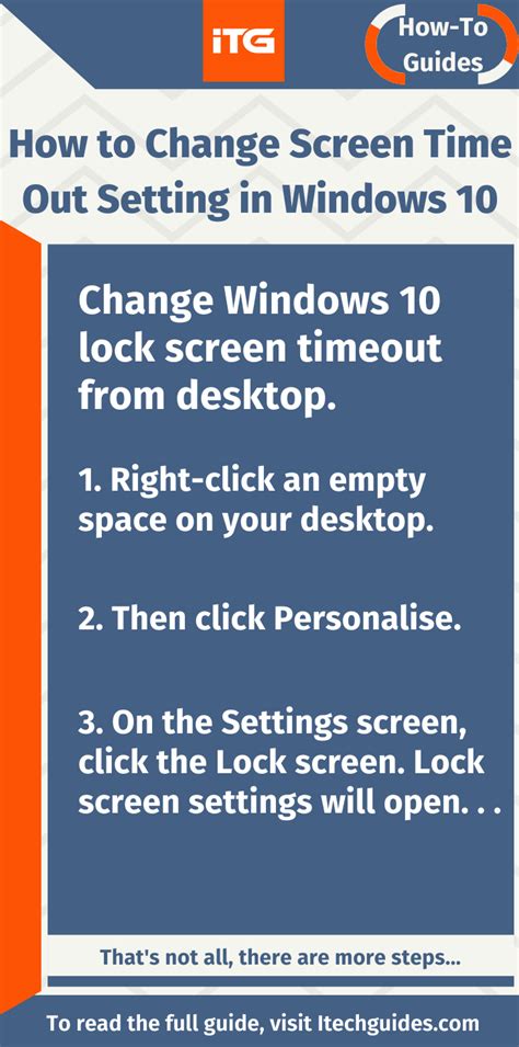 How To Change Screen Time Out Setting In Windows Screen Time