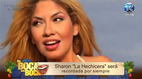 Se Cumplen Siete Años De La Muerte De Sharon La Hechicera Youtube