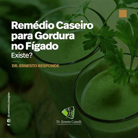 Rem Dio Caseiro Para Gordura No F Gado Existe Dr Ernesto Comelli