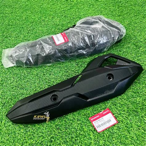 Jual Pelindung Knalpot Tutup Tameng Cover Knalpot Airblade Carbon