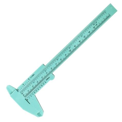 Toolsout Precision Sliding Gauge Vernier Caliper Ruler Mini Plastic