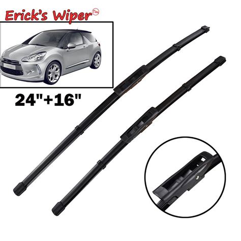 Buy Erick S Wiper Lhd Front Wiper Blades For Citroen Ds3 2009 Onwards Windshield Windscreen