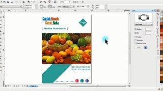 Detail Membuat Cover Buku Dengan Corel Draw X Koleksi Nomer