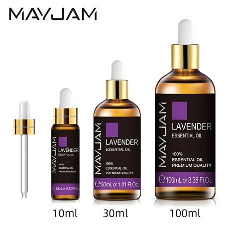 Mayjam 10ml 30ml 100ml Essential Oils For Humidifier Diffuser Lavender