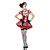 D Guisement Halloween Femme Cirque Harley Quinn Pennywise Costume De