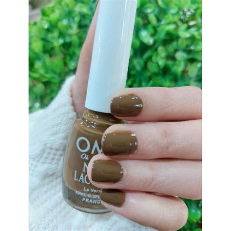 ESPRESSO NUDE COLOR Omg Nail Polish By Lizzyonlineshop Shopee Philippines