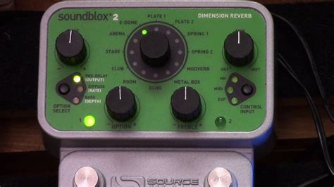 26 Minutes Of Reverb Source Audio Soundblox Dimension Reverb Pedal Youtube