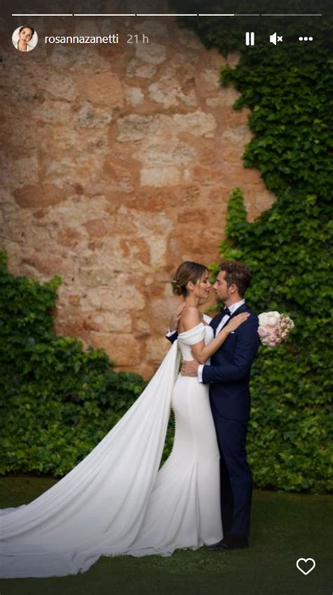 David Bisbal Y Rosanna Zanetti Celebran Su Cuarto Aniversario De Bodas