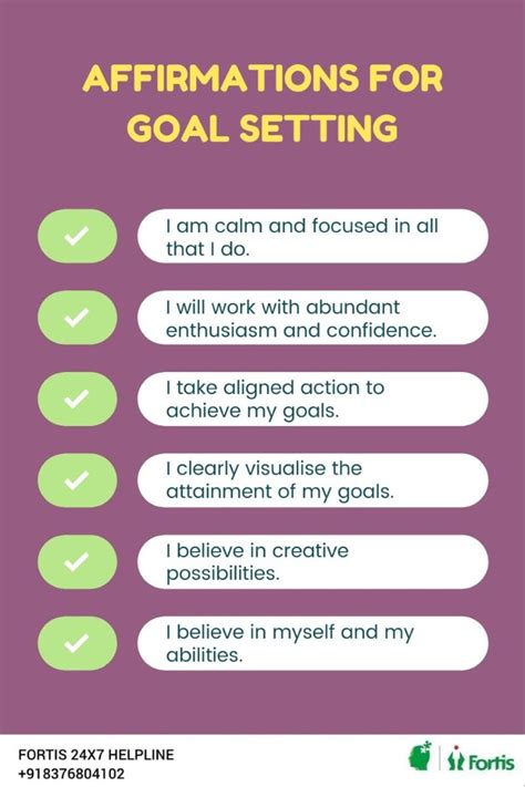 Affirmations For Goal Setting Affirmations Goals I Believe In Me