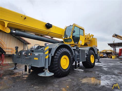 2014 Grove Rt880e 80 Ton Rough Terrain Crane For Sale Hoists And Material