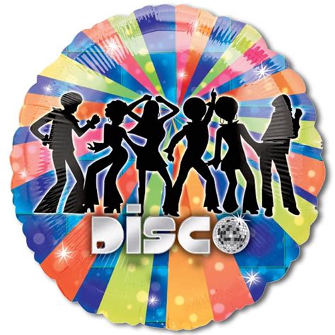 Disco Dance Silhouette And Disco Balls Edible Icing D