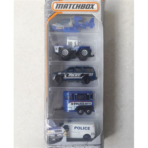 Matchbox Police Team Set Hobbies And Toys Toys And Games On Carousell