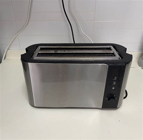 Severin AT 2590 Automatic Long Slot Bread Toaster With Bun Warmer TV