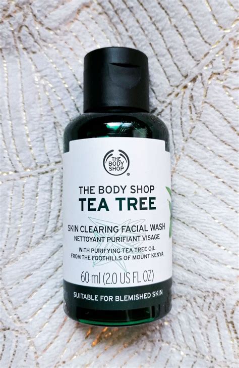 The Body Shop Nettoyant Purifiant Visage Tea Tree Blonde And Peonies