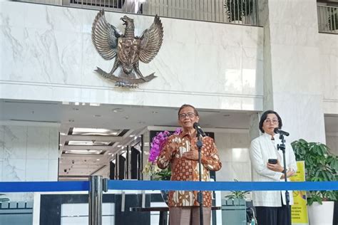 Soal Transaksi Rp Triliun Mahfud Itu Pencucian Uang Bukan Korupsi