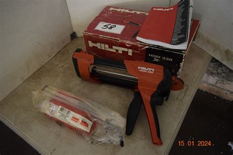 Unused Hilti Adhesive Applicator Gun Auction 0058 9047763 Grays Australia