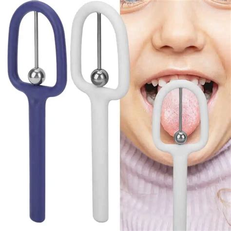 U Shaped Tongue Tip Exerciser Tongue Muscle Exercise Tool Oral Muscle