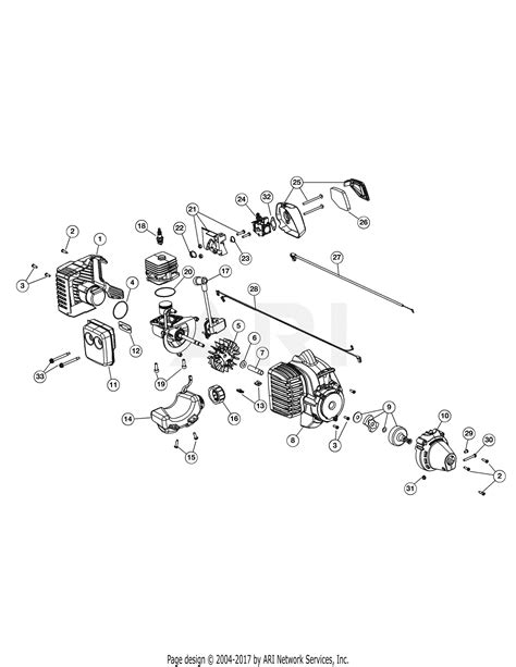 Bolens Bl110 Parts Diagram Bolens 13wc762f065