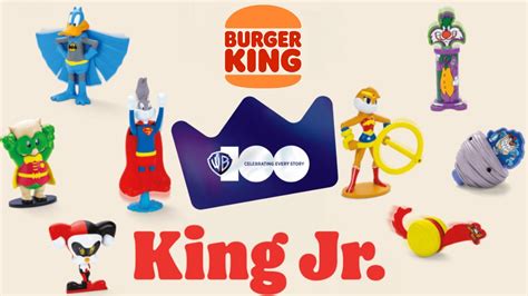 Juguetes de LOONEY TUNES DC COMICS y 100 AÑOS de WARNER BROS en BURGER