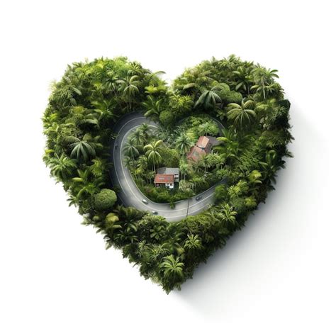 Heart Shaped Earth Clip Art