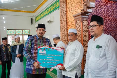 Pemkot Di Safari Jumat Masjid Al Falaah Bobby Nasution Inginkan