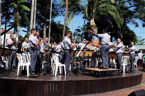 Banda Sinfônica da Polícia Militar do Estado de São Paulo executando o