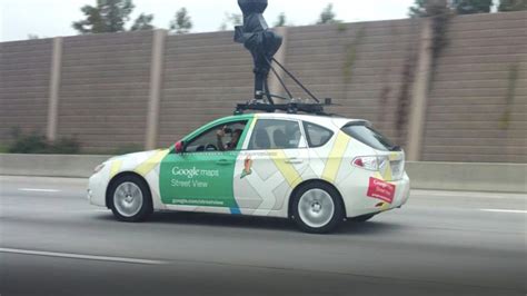 This Google Street View driver didn't flip a photographer the bird