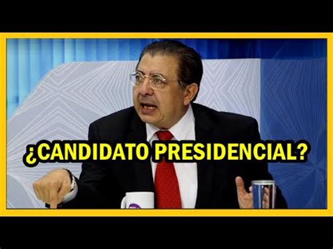 Ronal Umaña asegura que podría correr para la presidencia Oposición