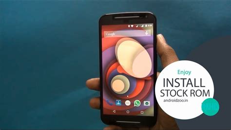 HOW TO INSTALL STOCK ROM MOTO G 2014 YouTube