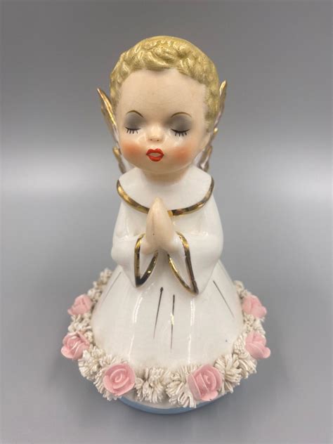 Napco Vintage Napco Napco Praying Angel Napco Praying Angel