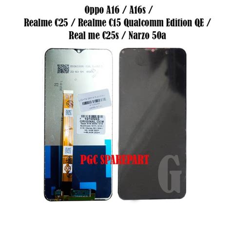 Jual Original Oem Lcd Touchscreen Realme C12 C15 Qualcomm Edition C25 C25s Jakarta Timur Pgc