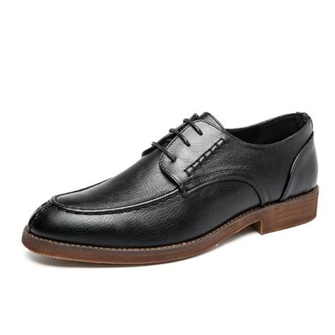 Chaussures Cuir Homme Dans Derby Noir Cdiscount Chaussures