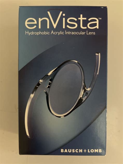 New Bausch Lomb Envista Mx E Hydrophobic Acrylic Iol D