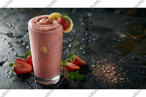 Healthy Strawberry Banana Smoothies