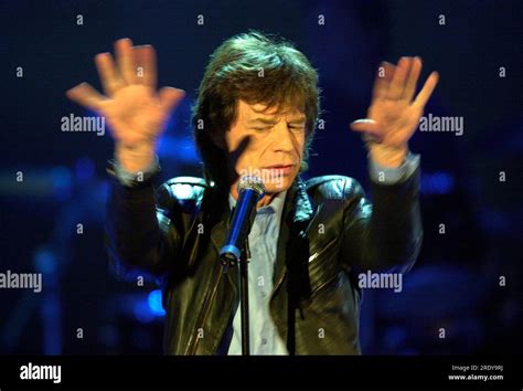 Brunswick Deutschland 26th Jan 2002 ARCHIVE PHOTO Mick JAGGER