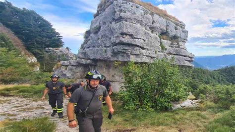 Escursionista Cade In Un Dirupo Al Passo Del Cavallo