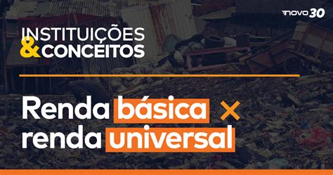 Renda B Sica E Renda Universal Novo