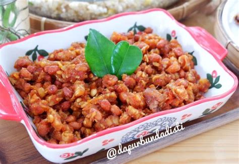 Resep Menu Buka Puasa Tempe Pedas Lezat Dan Mudah Dibuat